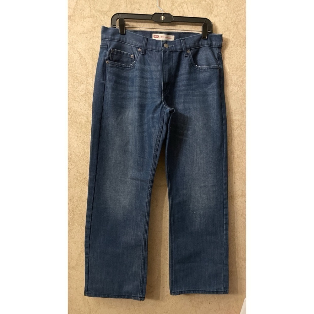 Levi’s 514 Straight Blue Boy’s Jeans New Without Tags - Picture 2 of 4